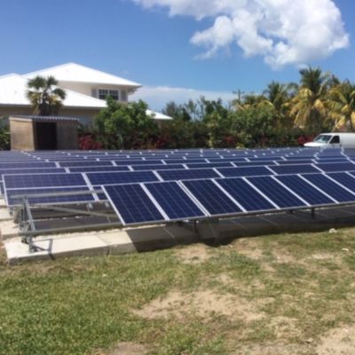 Hệ thống năng lượng mặt trời hòa lưới 50kw cho khu nghỉ dưỡng Bahamas